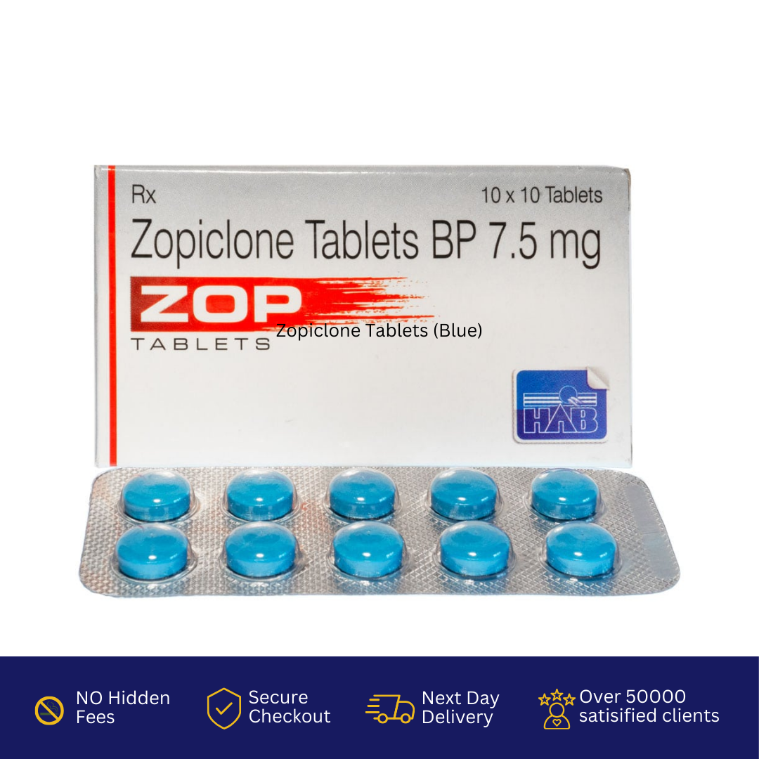 zopiclone tablets (blue)